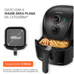 Air Fryer Mondial AFN-40-BF 4 L — Cesto e capacidade de 4 litros