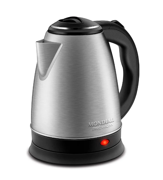 Chaleira Elétrica Mondial CE-06 2 L — Produto completo